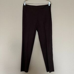 Boss Hugo Boss trousers with side zipper in brown fancy color, Size 4